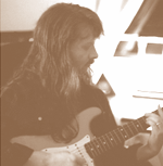 circa 1997 working on 'Frames of Mind'